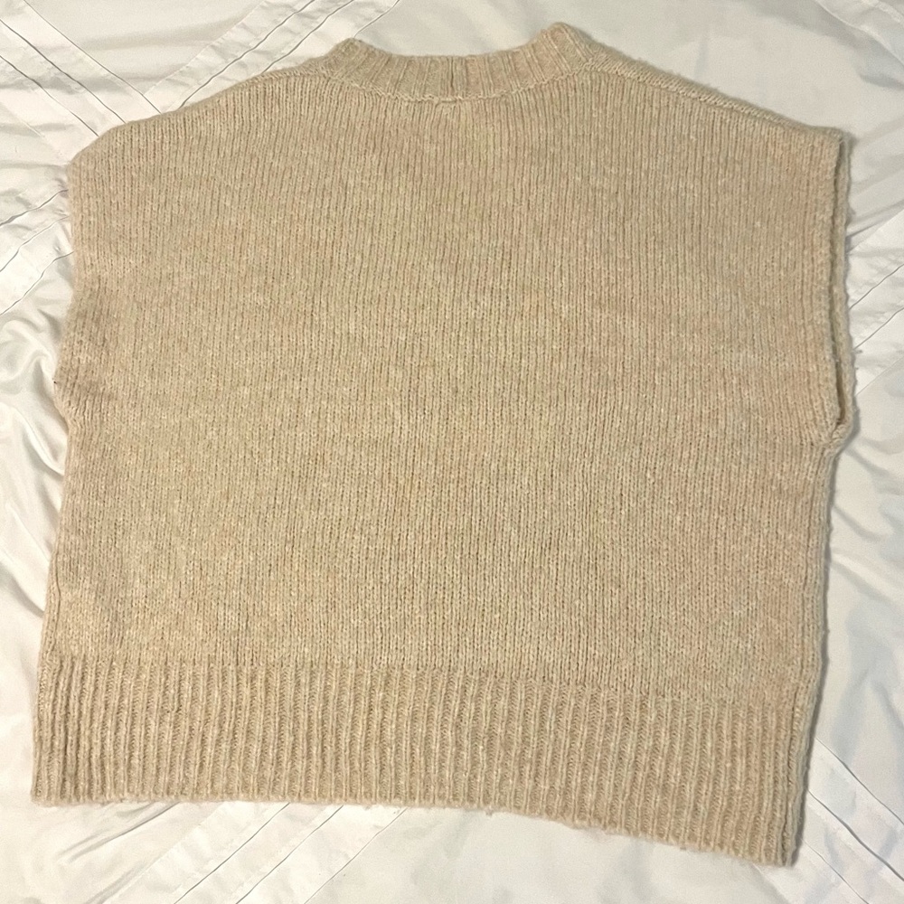 Madewell Balsam Cap Sleeve Sweater Vest - Picture 5 of 6